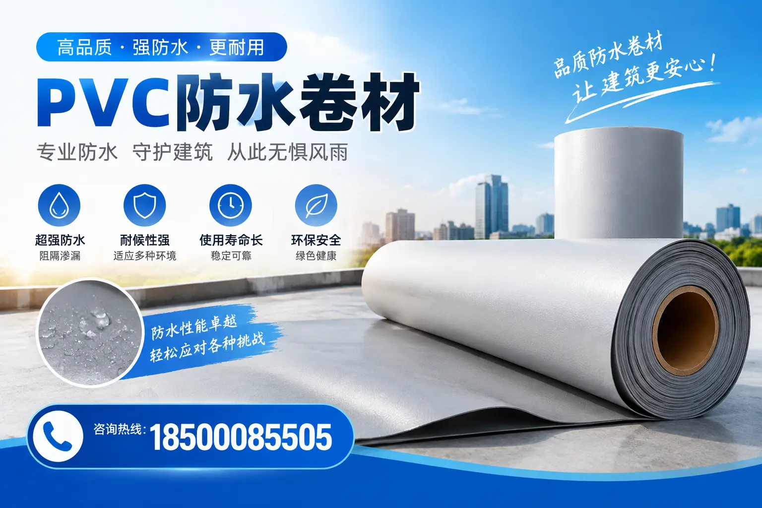 如何选择高质量的PVC防水卷材？辽阳消费者必看指南